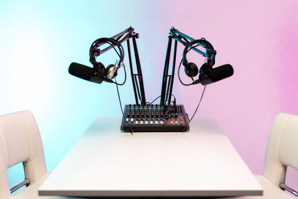 Podcast-mikrofonit